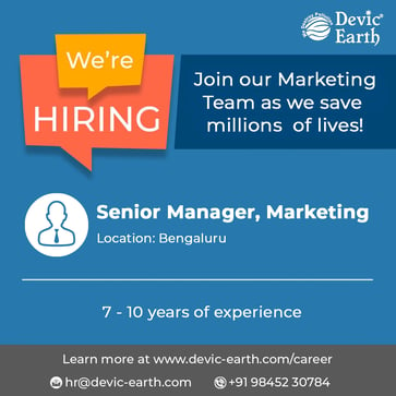 Hiring Senior Manager, Marketing